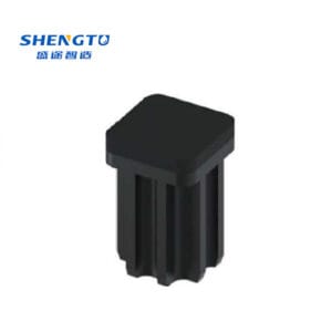 End Cap with Rubber Layer