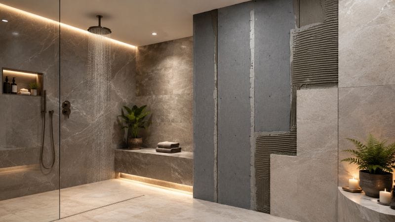 Waterproof Backer Board for Spa Rooms