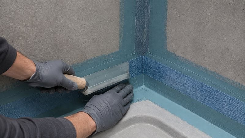 How to Detail Inside Corners With Waterproof Backer Board in Wet Areas